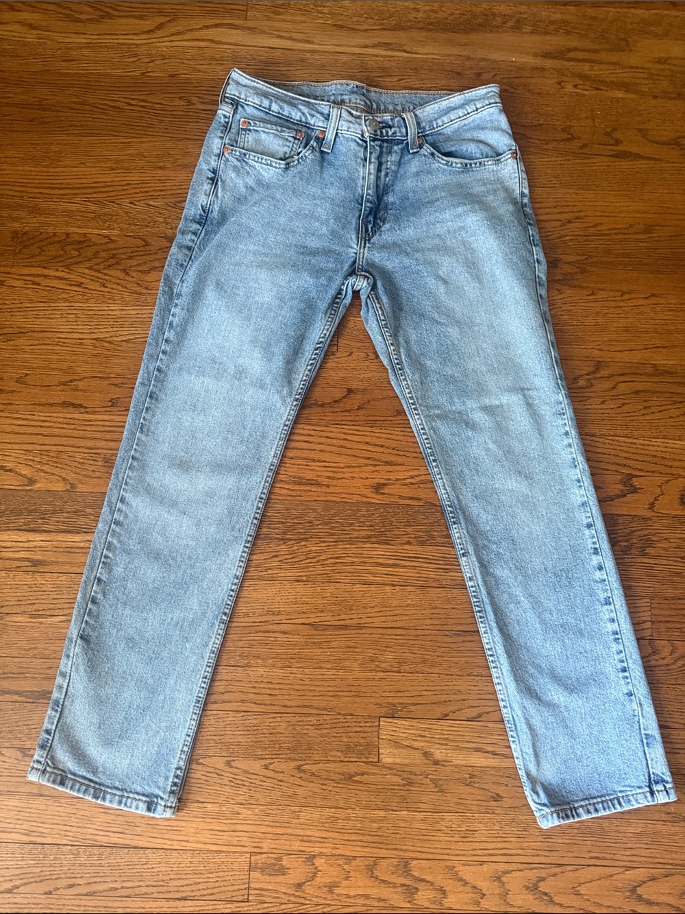 Levi's Light Blue Slim Straight Jeans